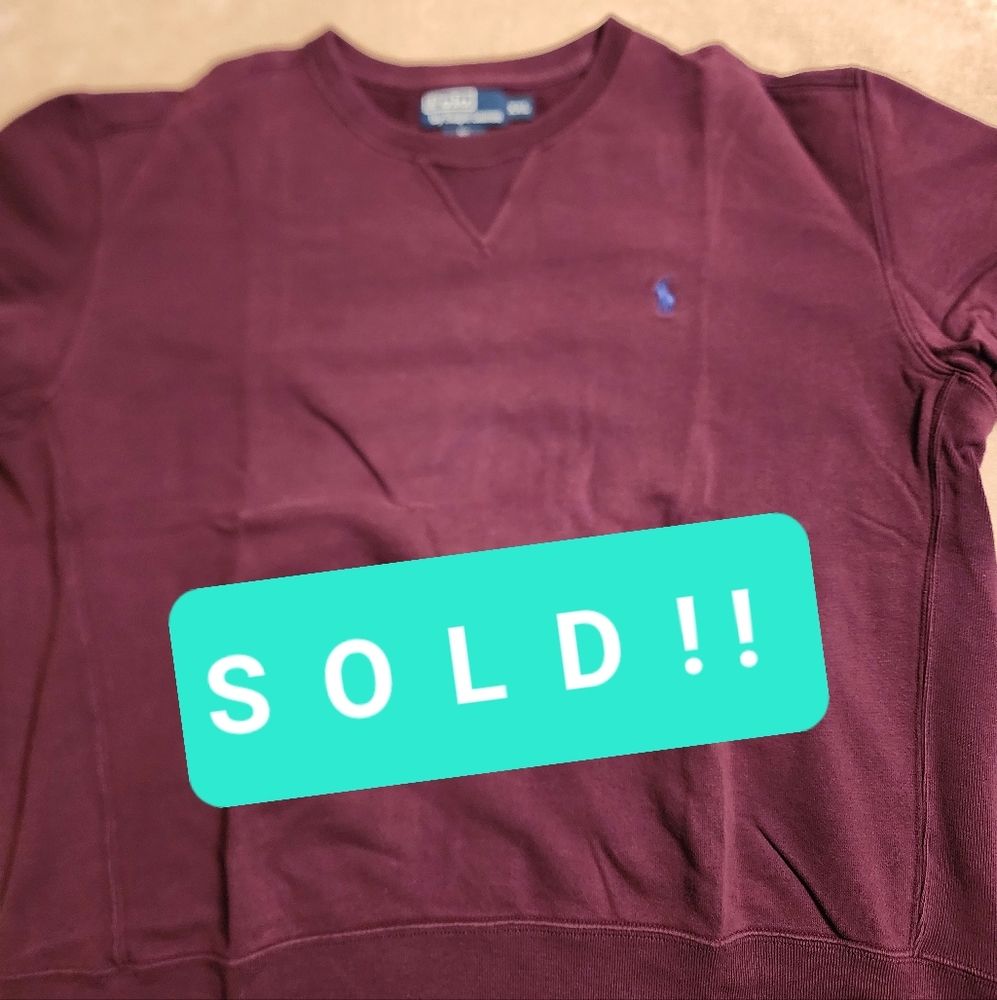 Men's Polo Sweatshirt
